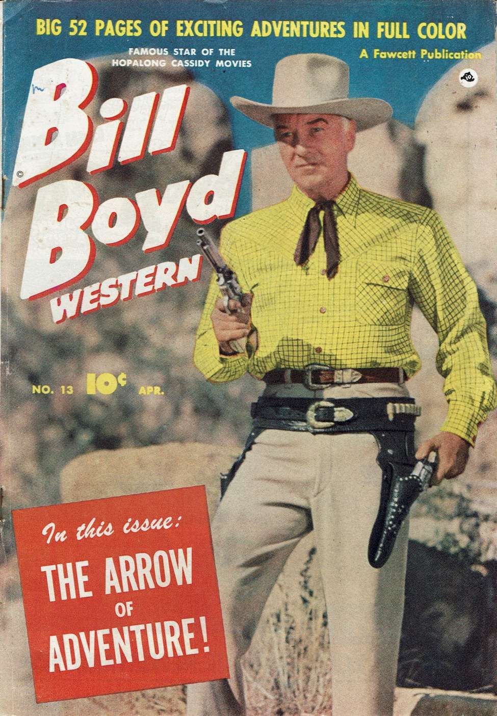 Comic Book Cover For Bill Boyd Western 13