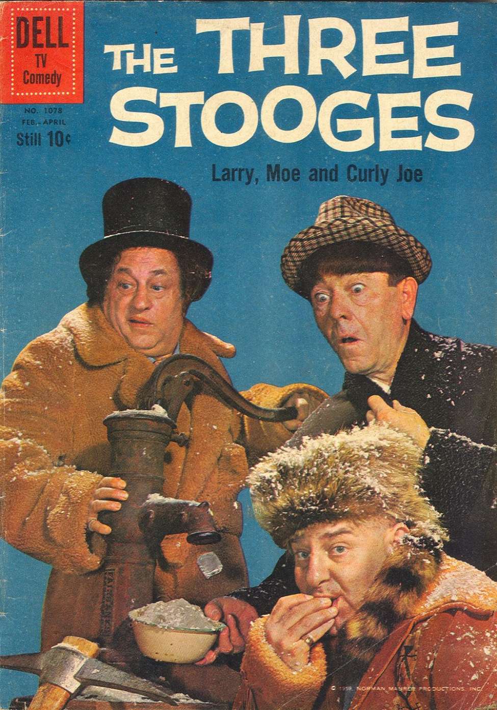 Comic Book Cover For 1078 - The Three Stooges