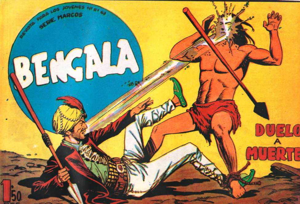 Comic Book Cover For Bengala 48 - Duelo A Muerte