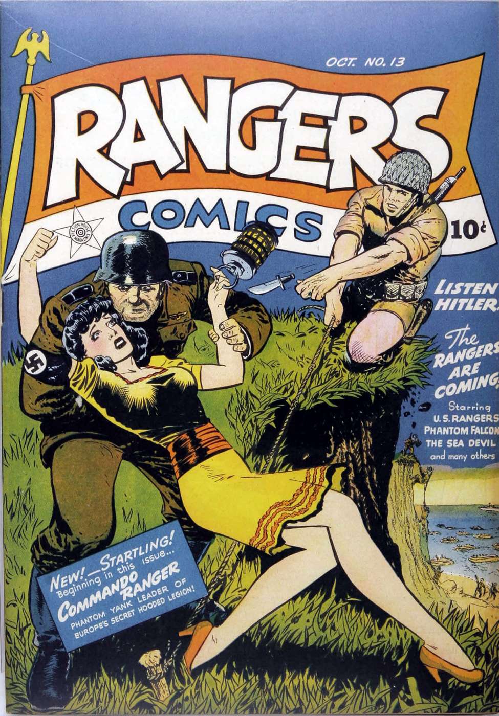 Comic Book Cover For Rangers Comics 13