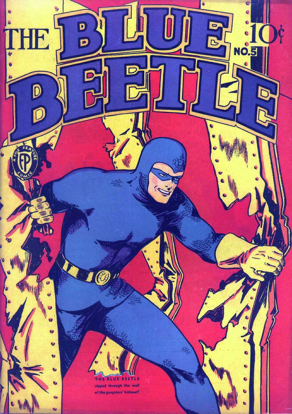 Comic Book Cover For Blue Beetle 5