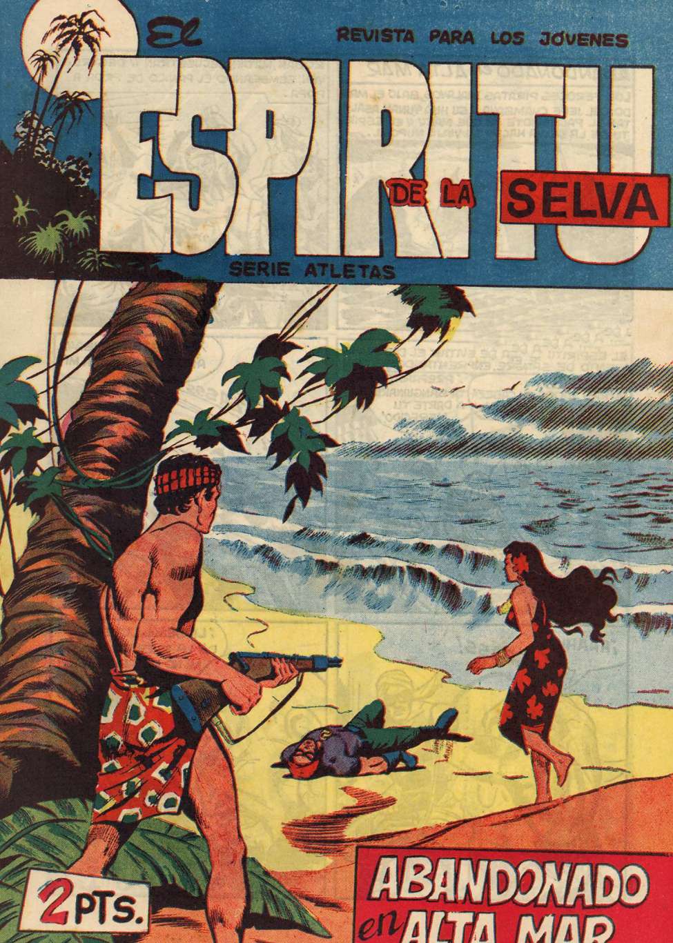 Book Cover For El Espiritu De La Selva 69 - Abandonado en Alta Mar