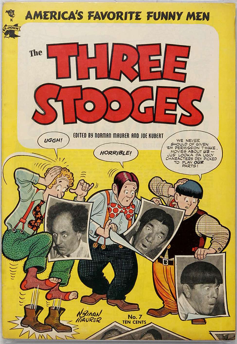 Book Cover For The Three Stooges 7