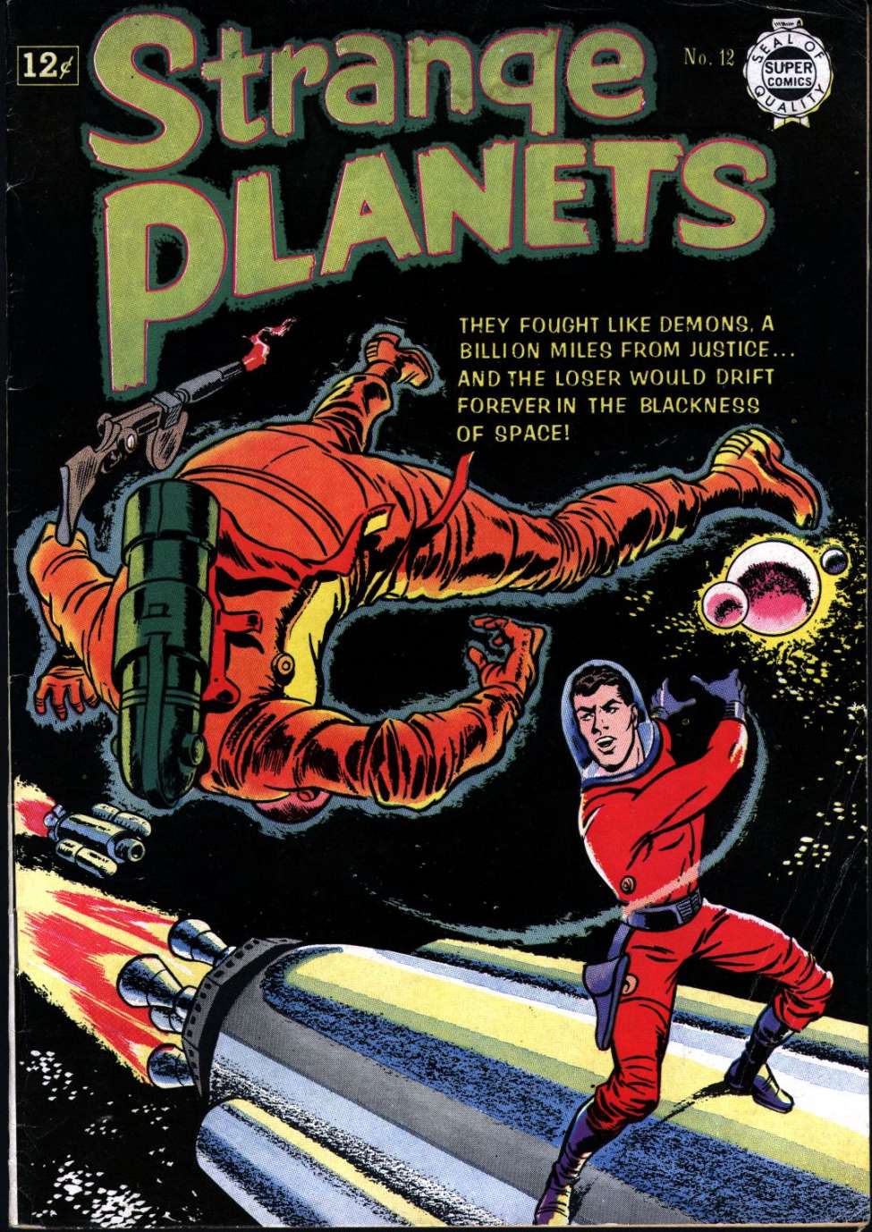 Book Cover For Strange Planets 12 - Version 2