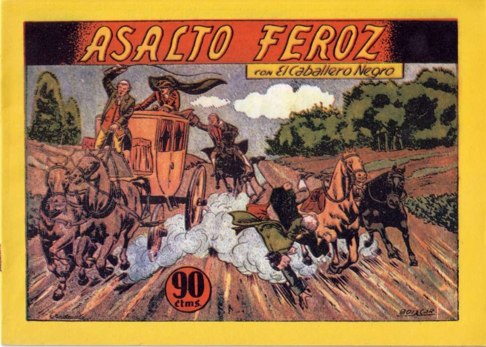 Comic Book Cover For El Caballero Negro 3 - Asalto feroz