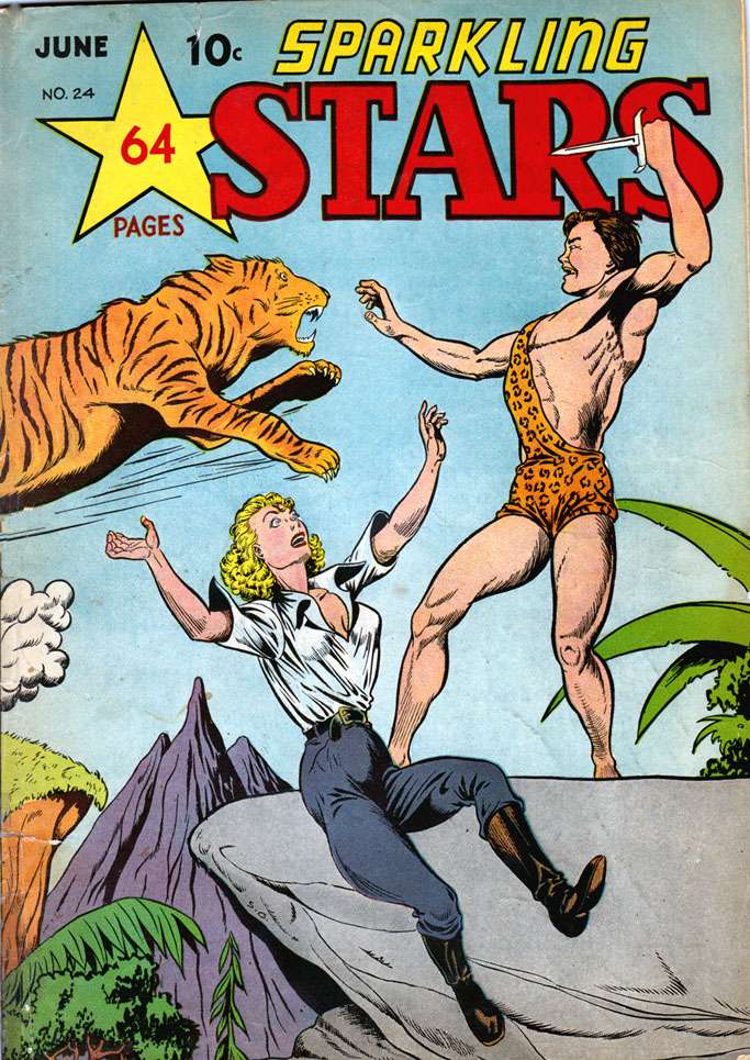 Comic Book Cover For Sparkling Stars 24
