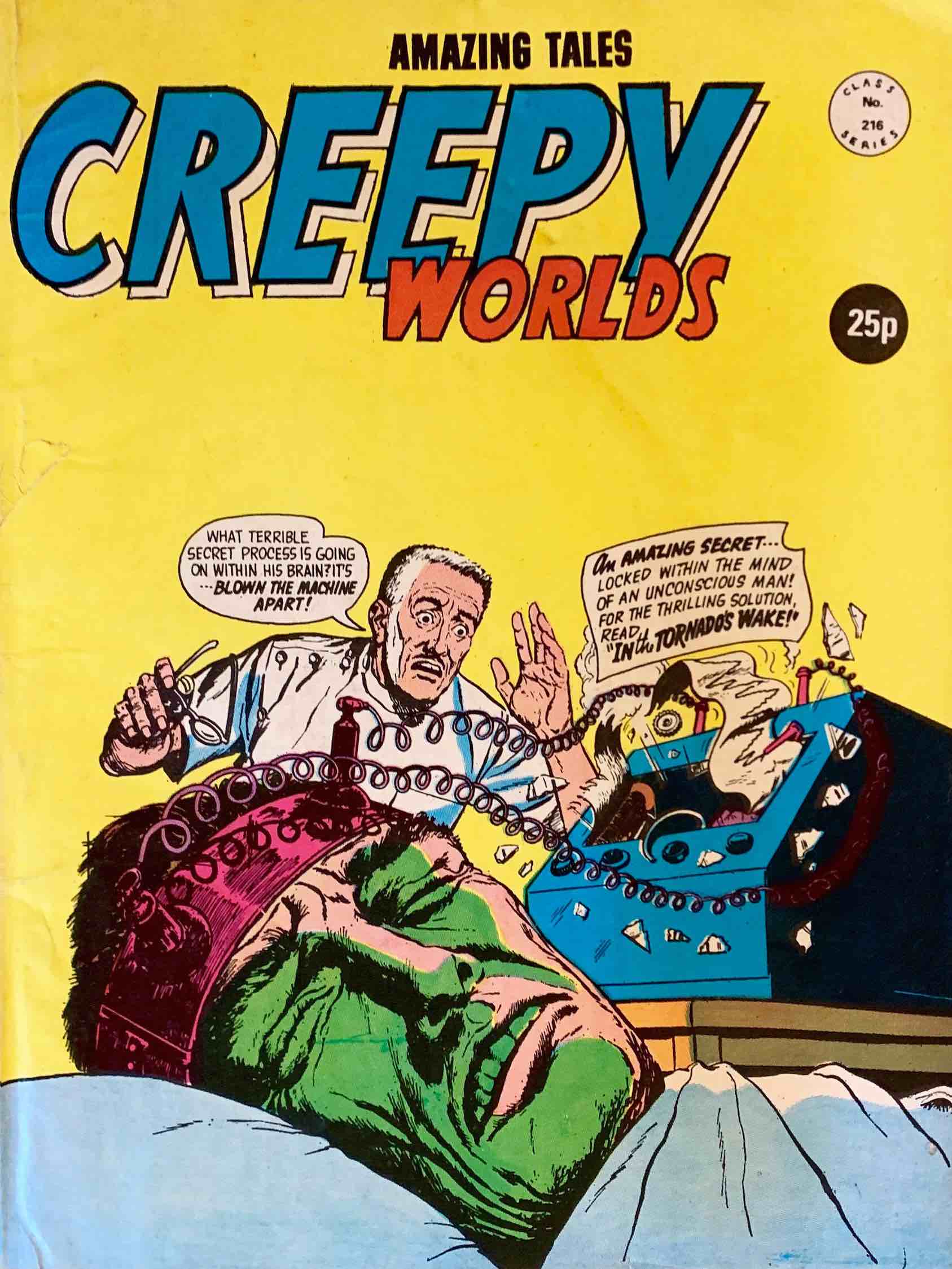 Book Cover For Creepy Worlds 216