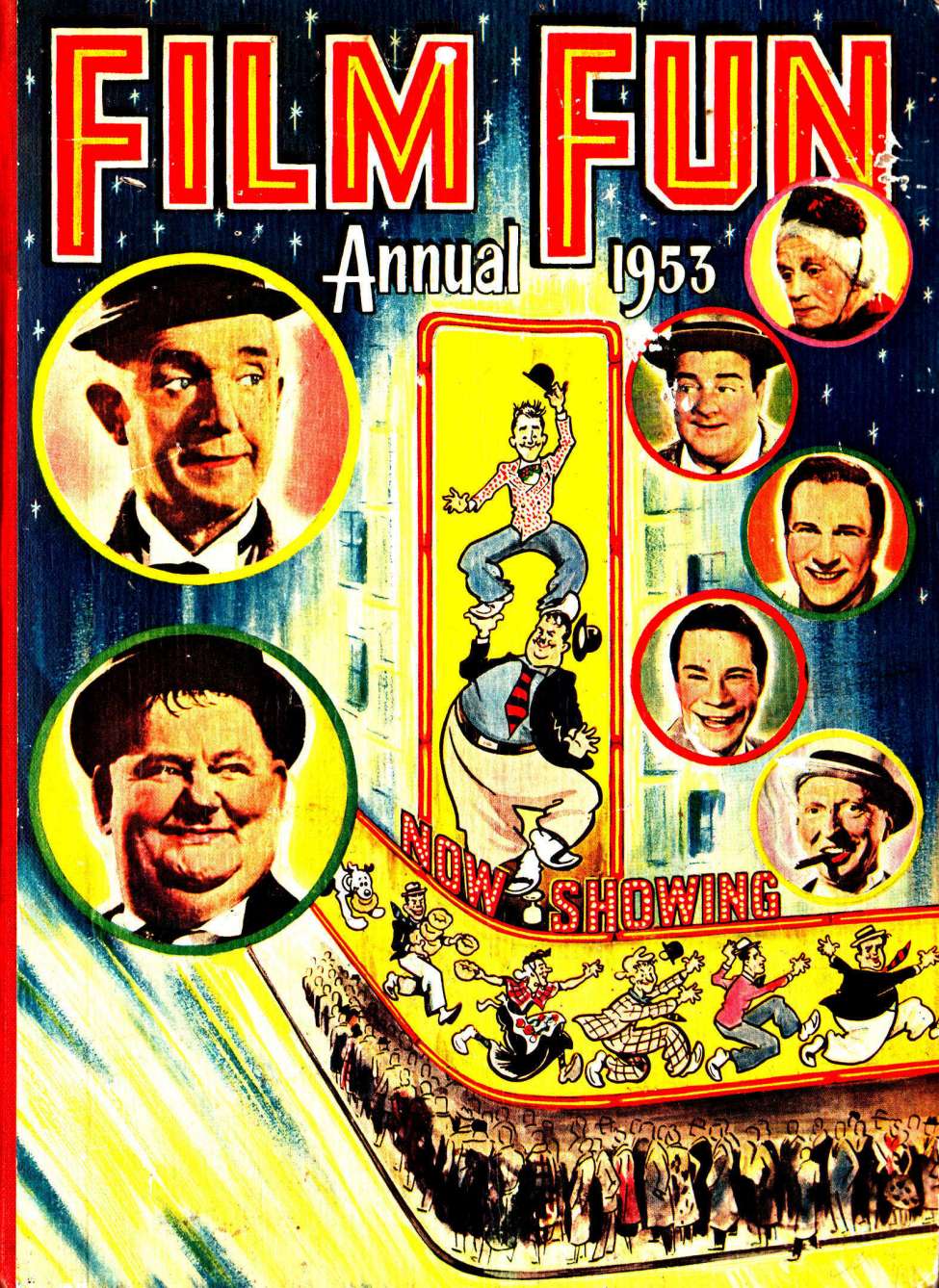 Book Cover For Film Fun Annual 1953