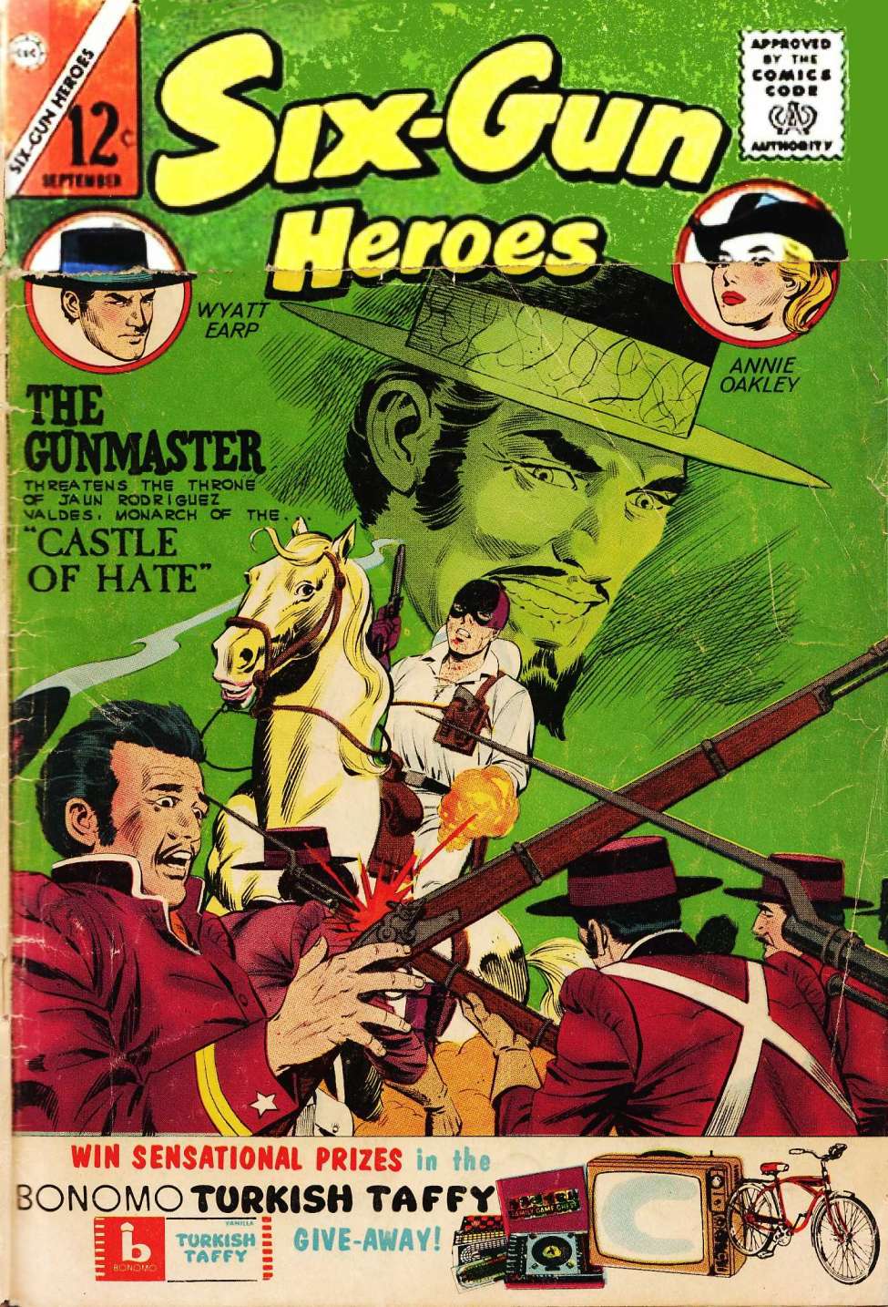 Comic Book Cover For Six-Gun Heroes 76
