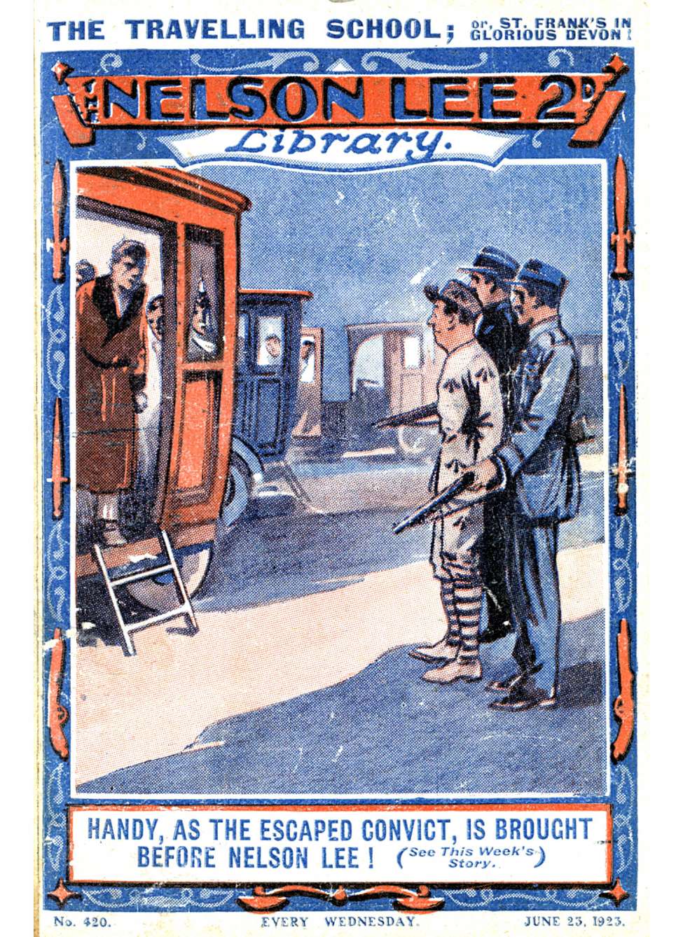 Comic Book Cover For Nelson Lee Library s1 420 - The Travelling School