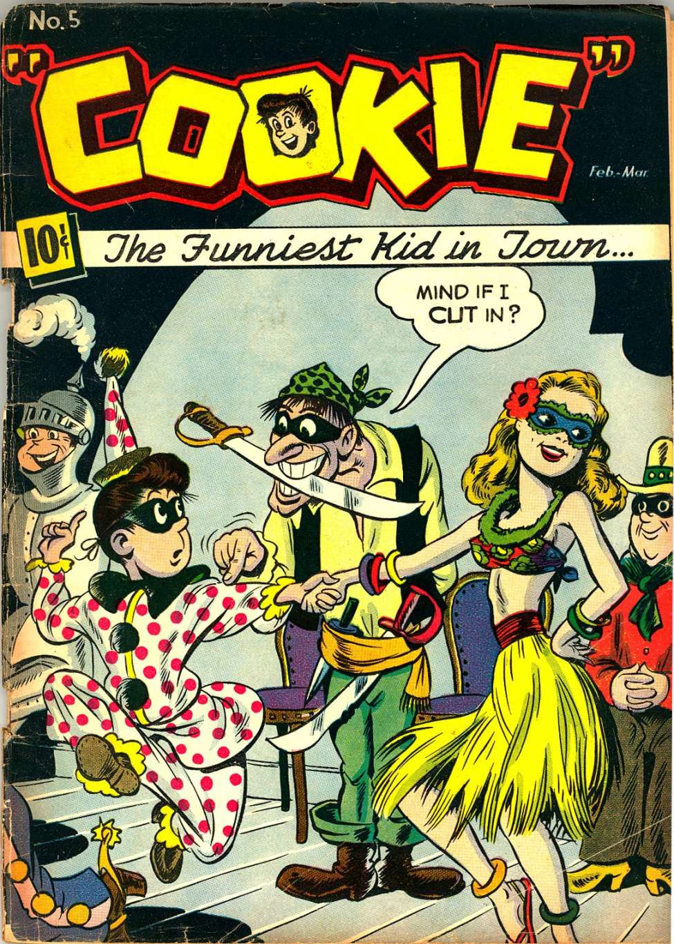 Comic Book Cover For Cookie 5