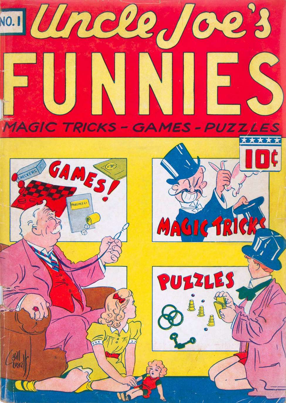 Book Cover For Uncle Joe's Funnies 1