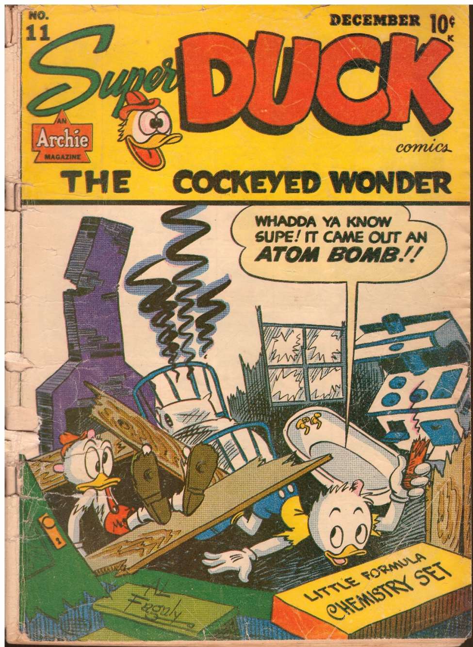 Comic Book Cover For Super Duck 11