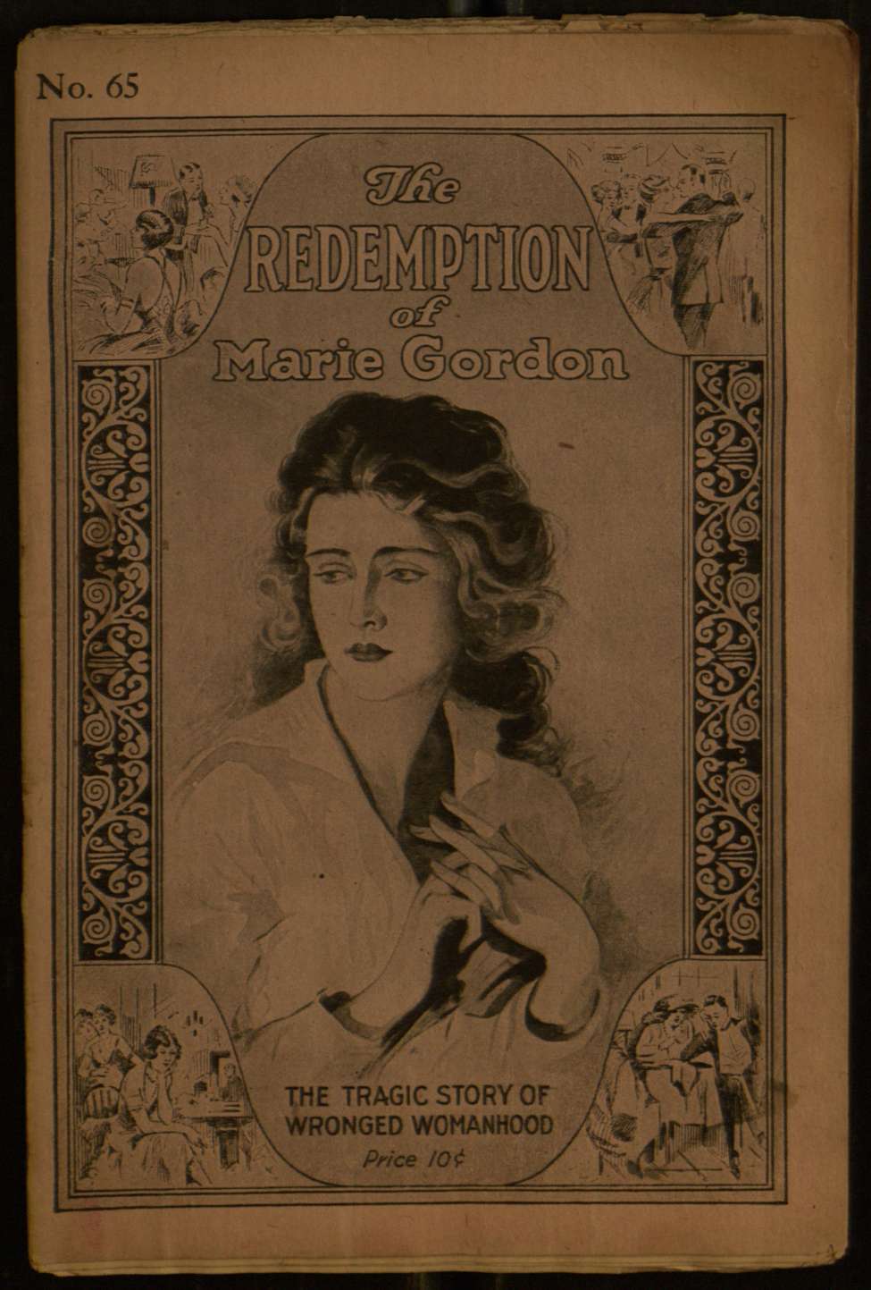 Book Cover For The Redemption of Marie Gordon 65 - Cora Lane Sherman