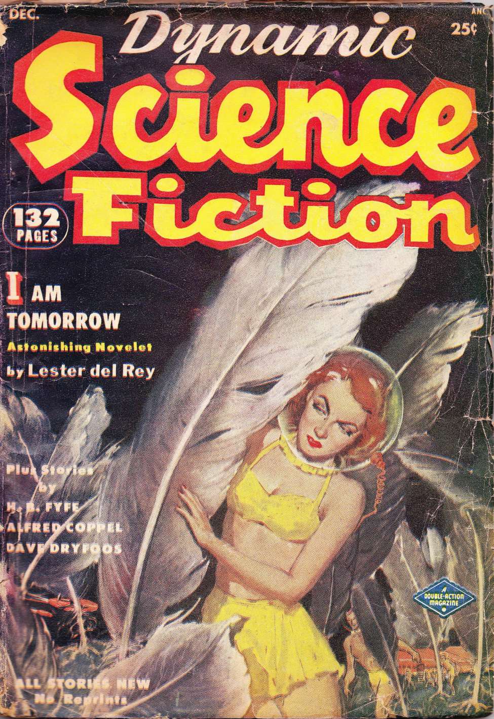 Comic Book Cover For Dynamic Science Fiction 1