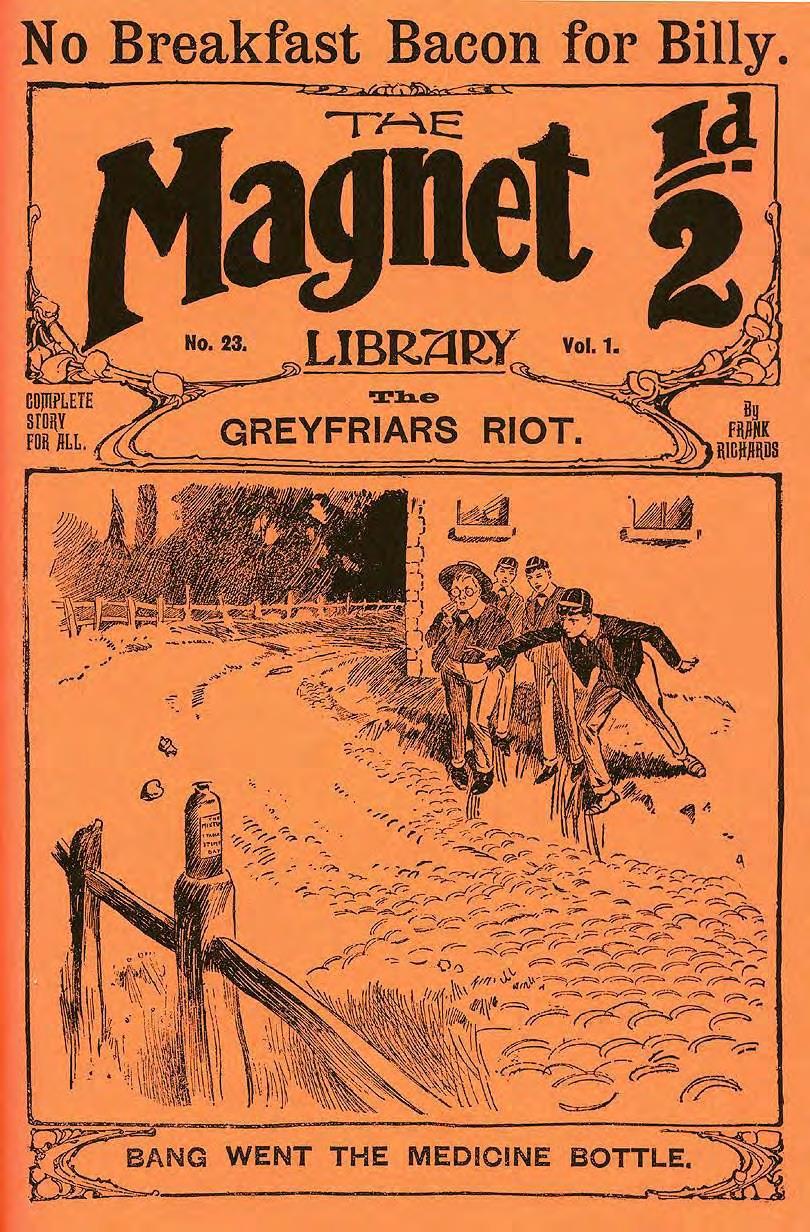 Comic Book Cover For The Magnet 23 - The Greyfriars Riot
