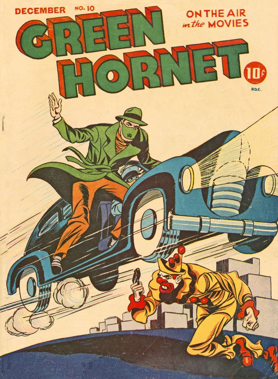 Book Cover For Green Hornet Comics 10 - Version 2