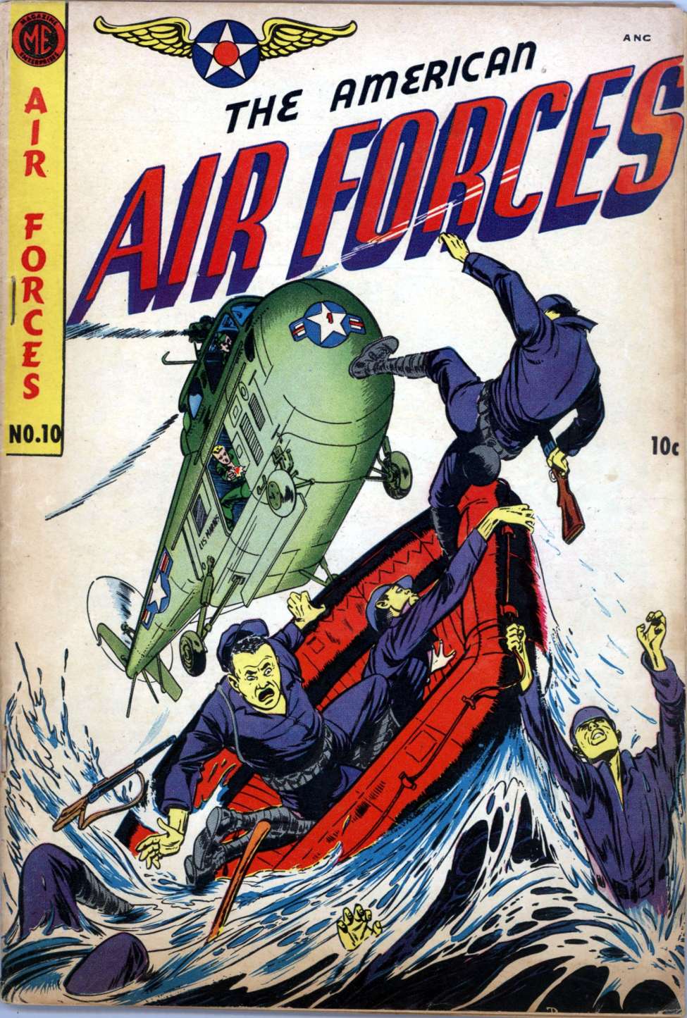 Comic Book Cover For American Air Forces 10