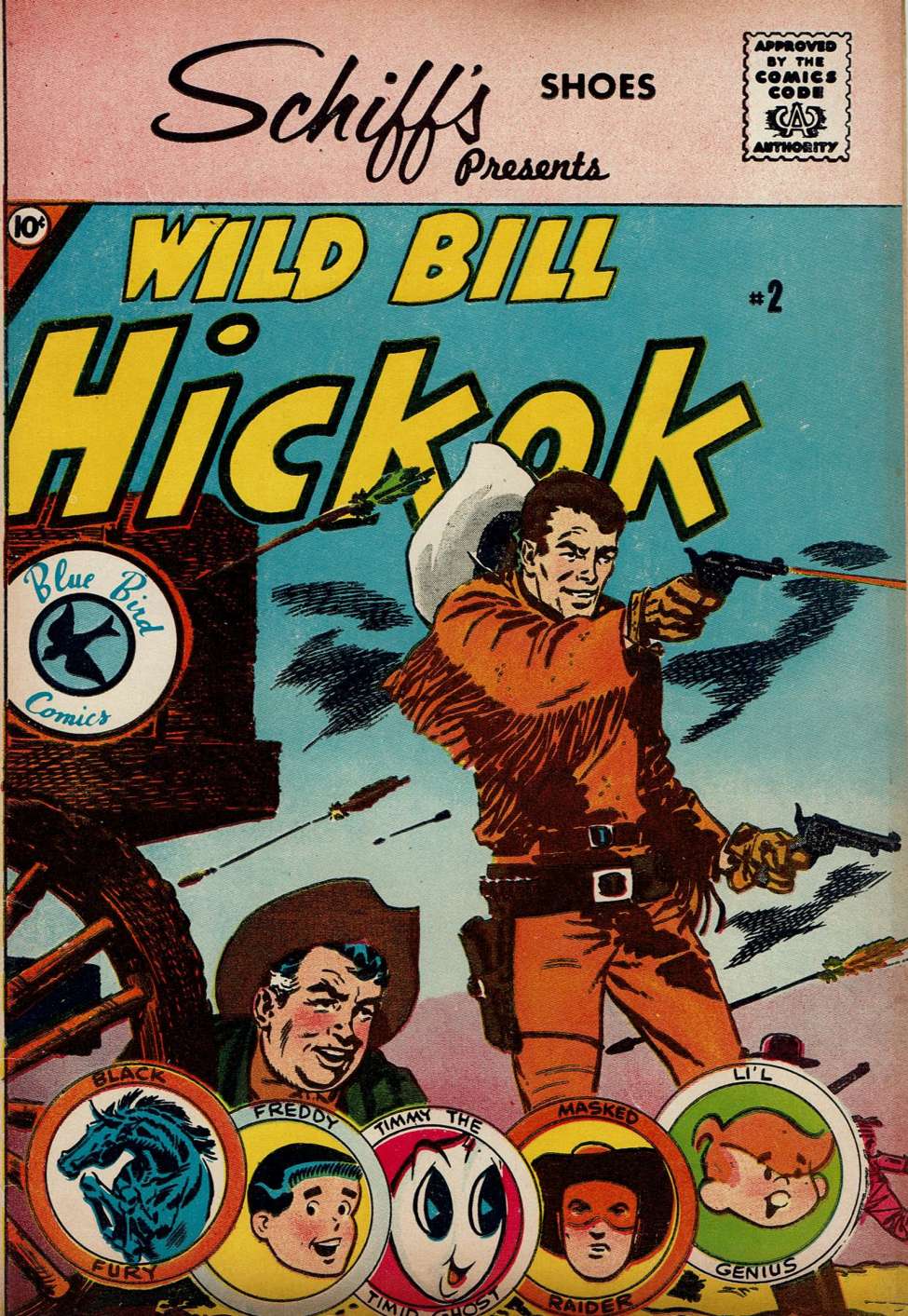 Book Cover For Wild Bill Hickok 2 (Blue Bird)