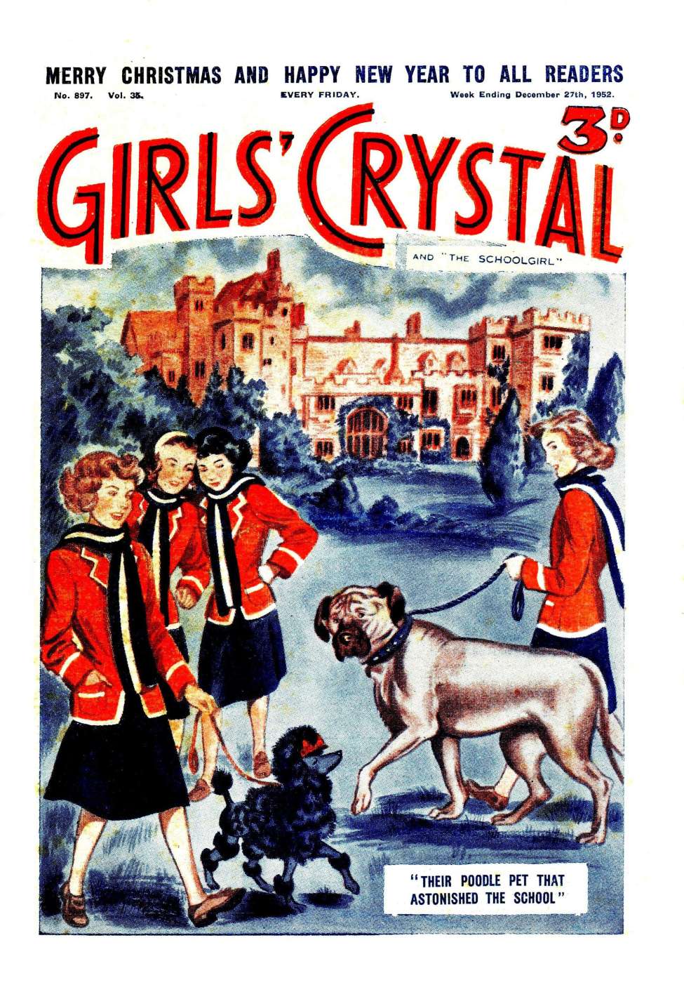 Book Cover For Girls' Crystal 897 - Aerial Castaways of the South Seas
