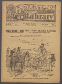 Large Thumbnail For Beadle's Half Dime Library 1163 - Dare-Devil Dan, the Young Prairie Ranger
