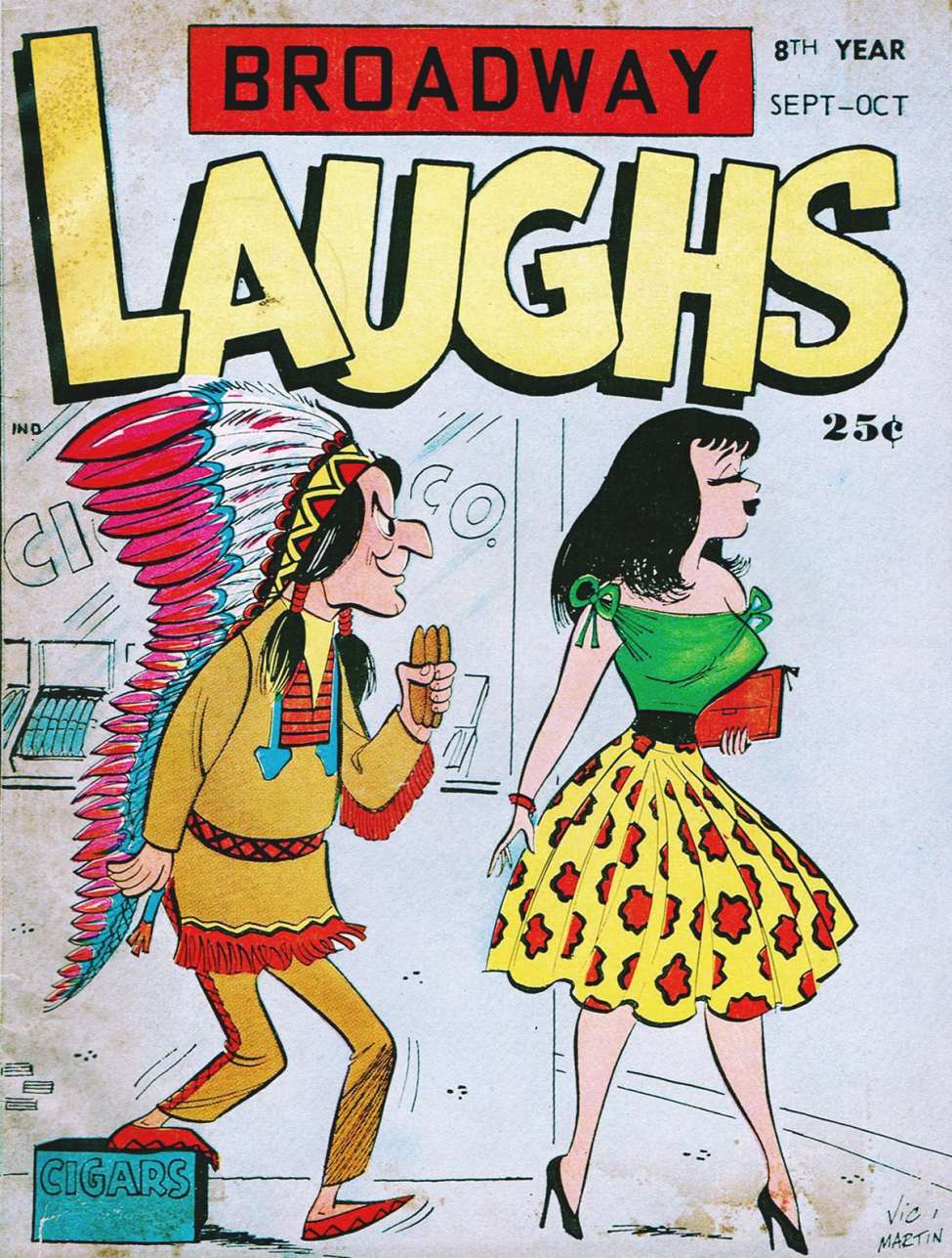 Book Cover For Broadway Laughs v13 9