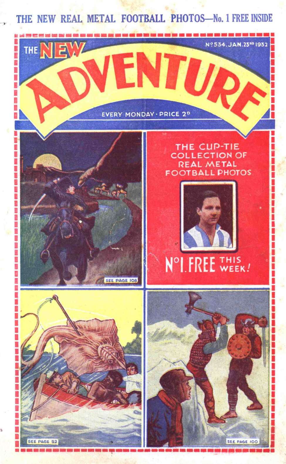 Book Cover For Adventure 534