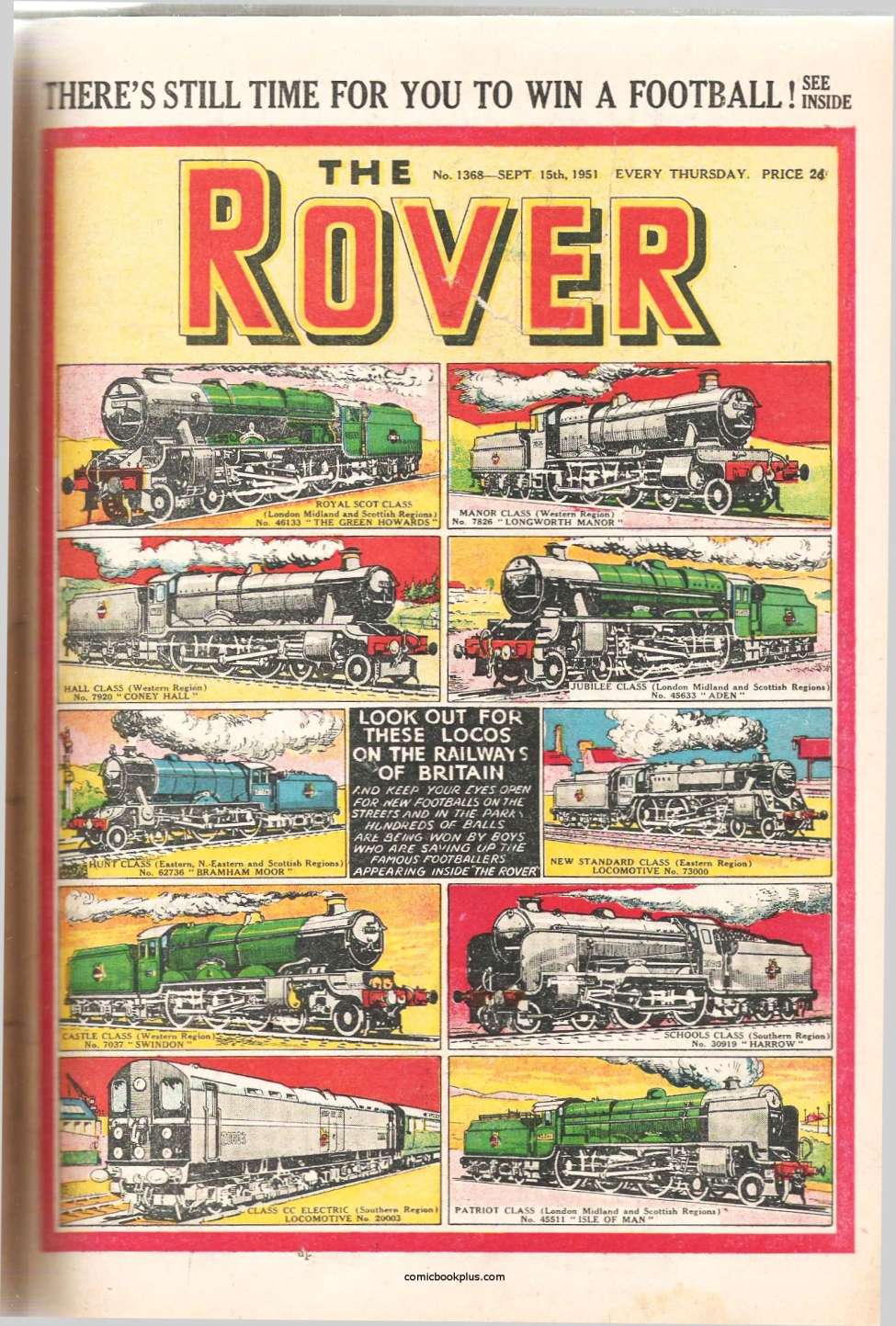 Book Cover For The Rover 1368