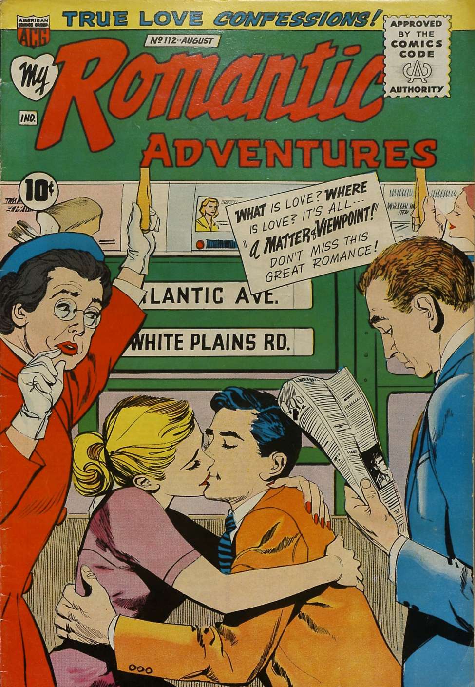 Comic Book Cover For My Romantic Adventures 112