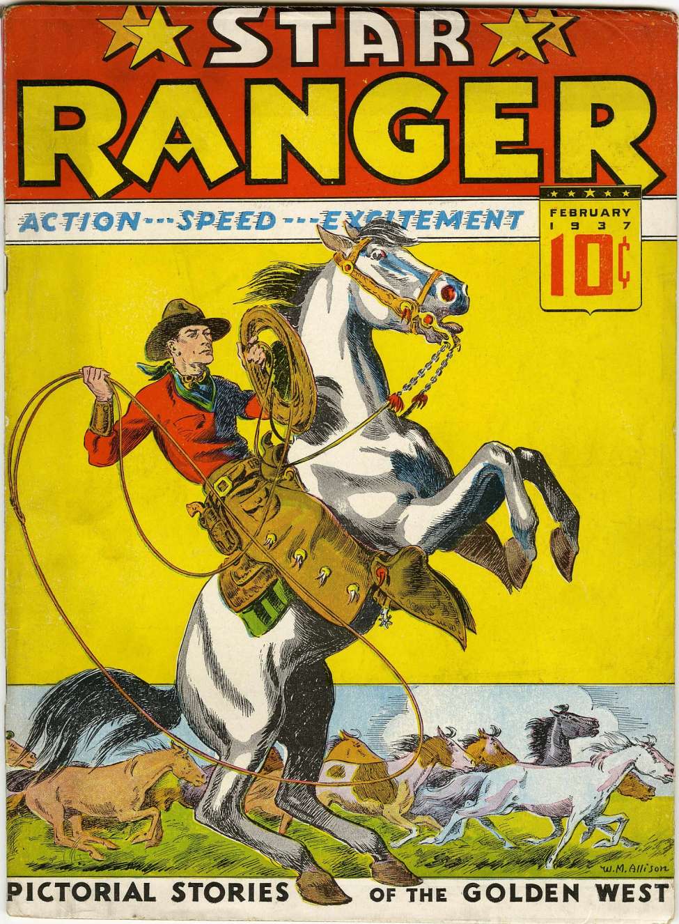 Comic Book Cover For Star Ranger 1