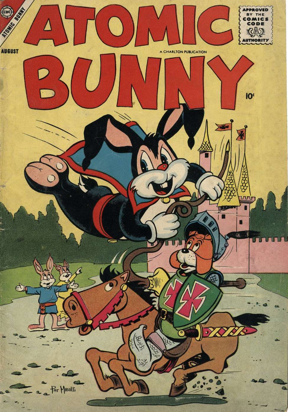 Comic Book Cover For Atomic Bunny 12