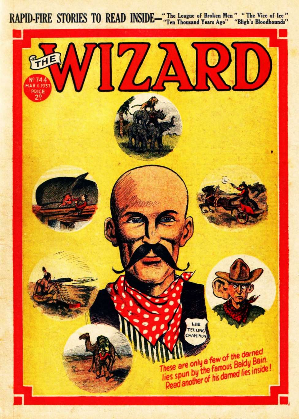 Book Cover For The Wizard 744