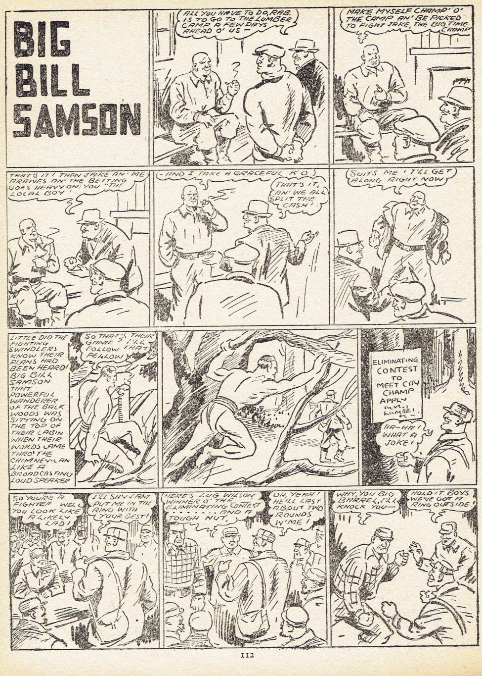 Book Cover For Big Bill Samson