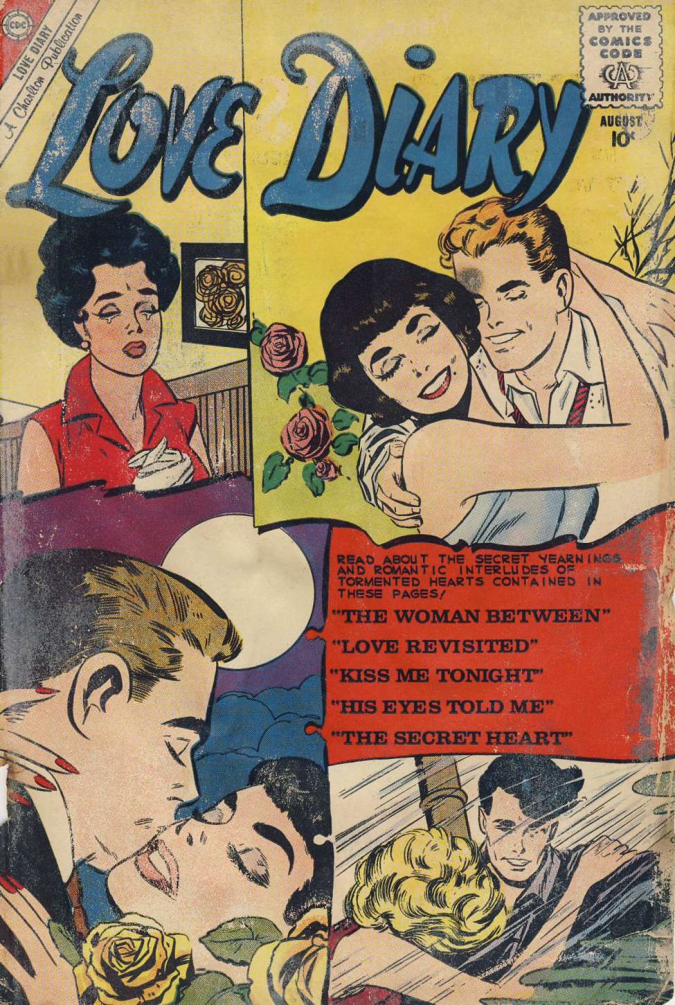 Comic Book Cover For Love Diary 11