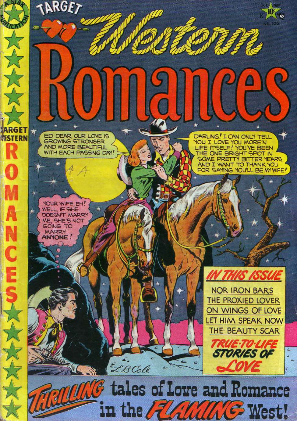 Comic Book Cover For Target Western Romances 106