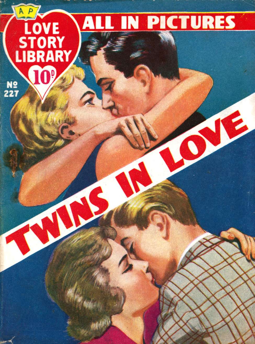 Book Cover For Love Story Picture Library 227 - Twins in Love