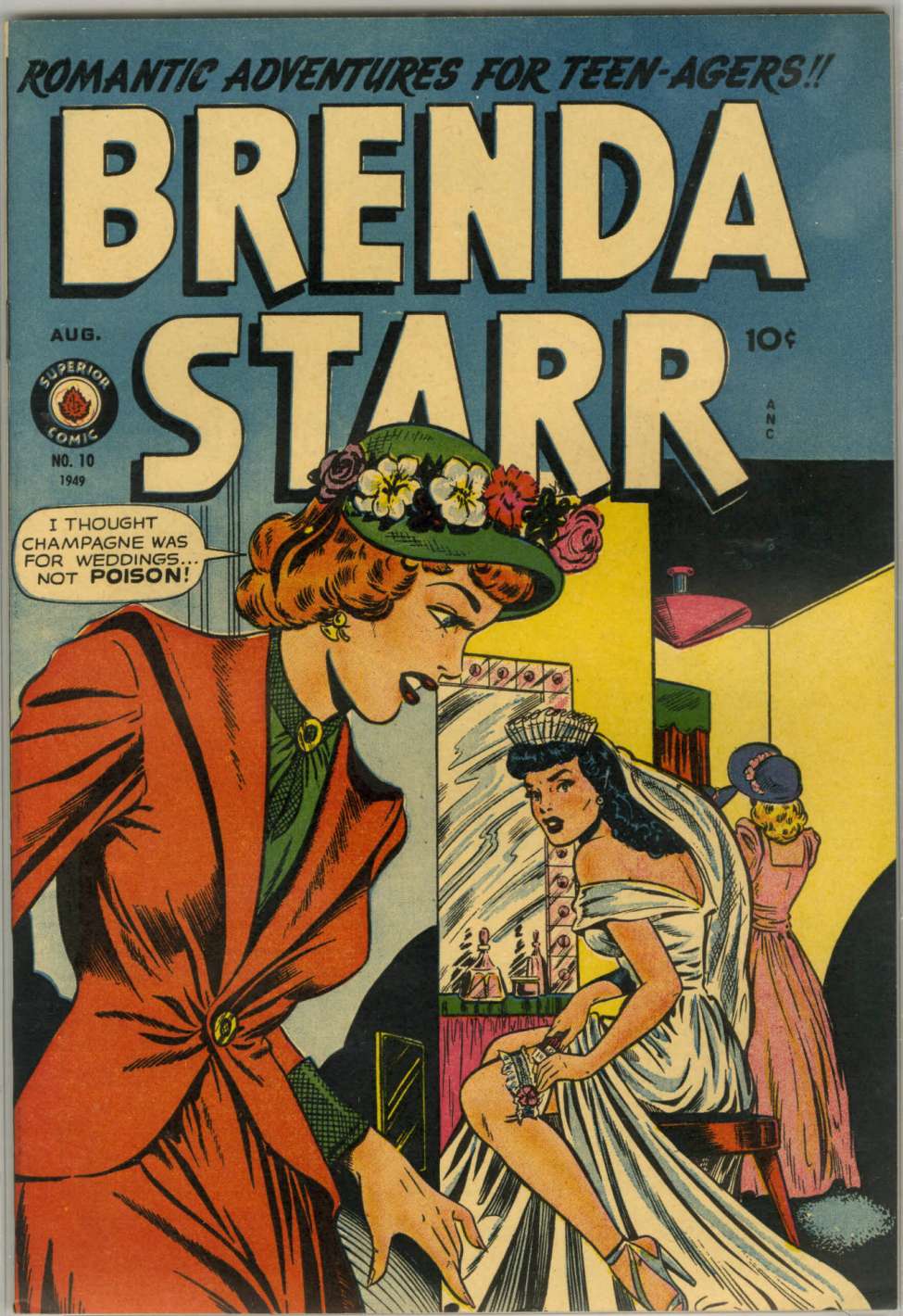 Comic Book Cover For Brenda Starr 10