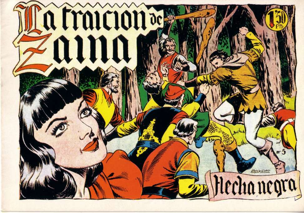 Comic Book Cover For Flecha Negra 5 - La Traicion De Zaina