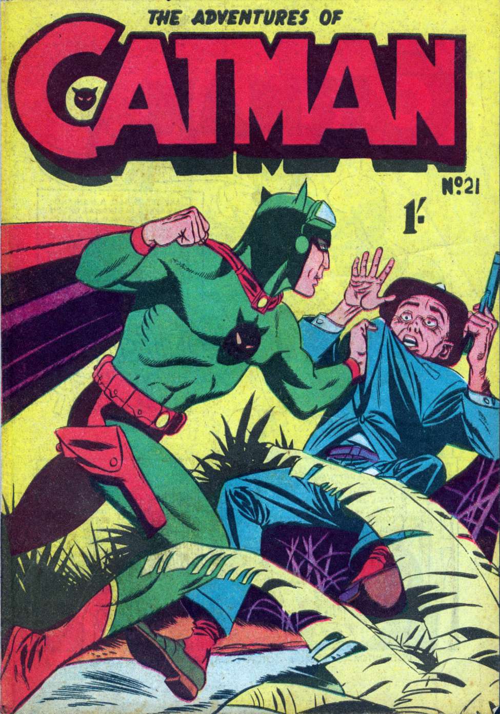 Comic Book Cover For Catman 21