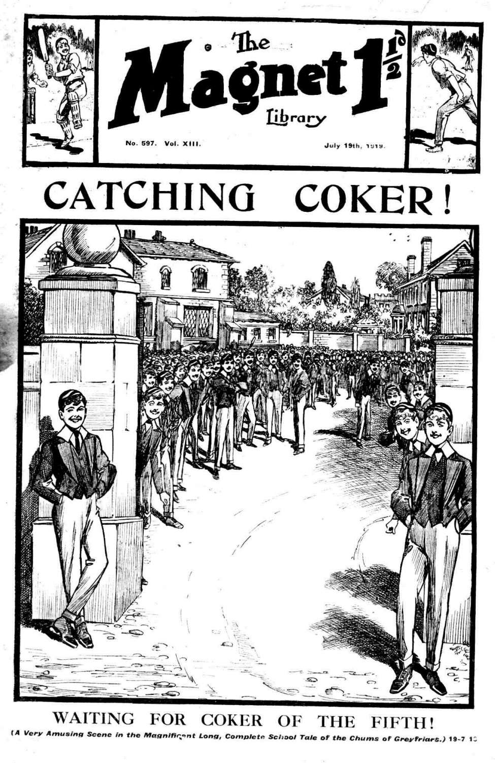 Book Cover For The Magnet 597 - Catching Coker