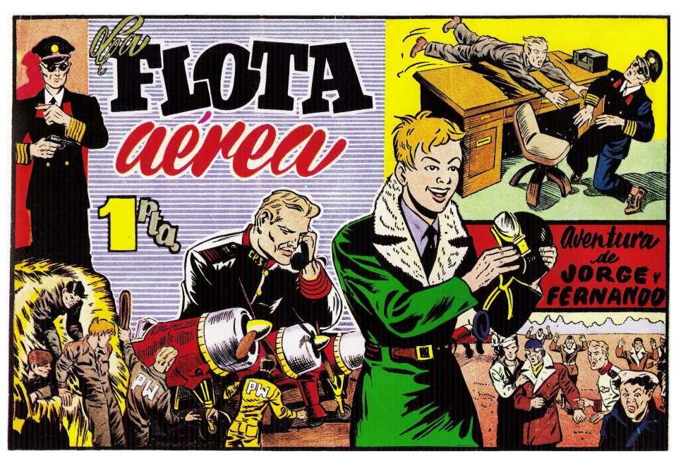 Comic Book Cover For Jorge y Fernando 54 - La flota aérea