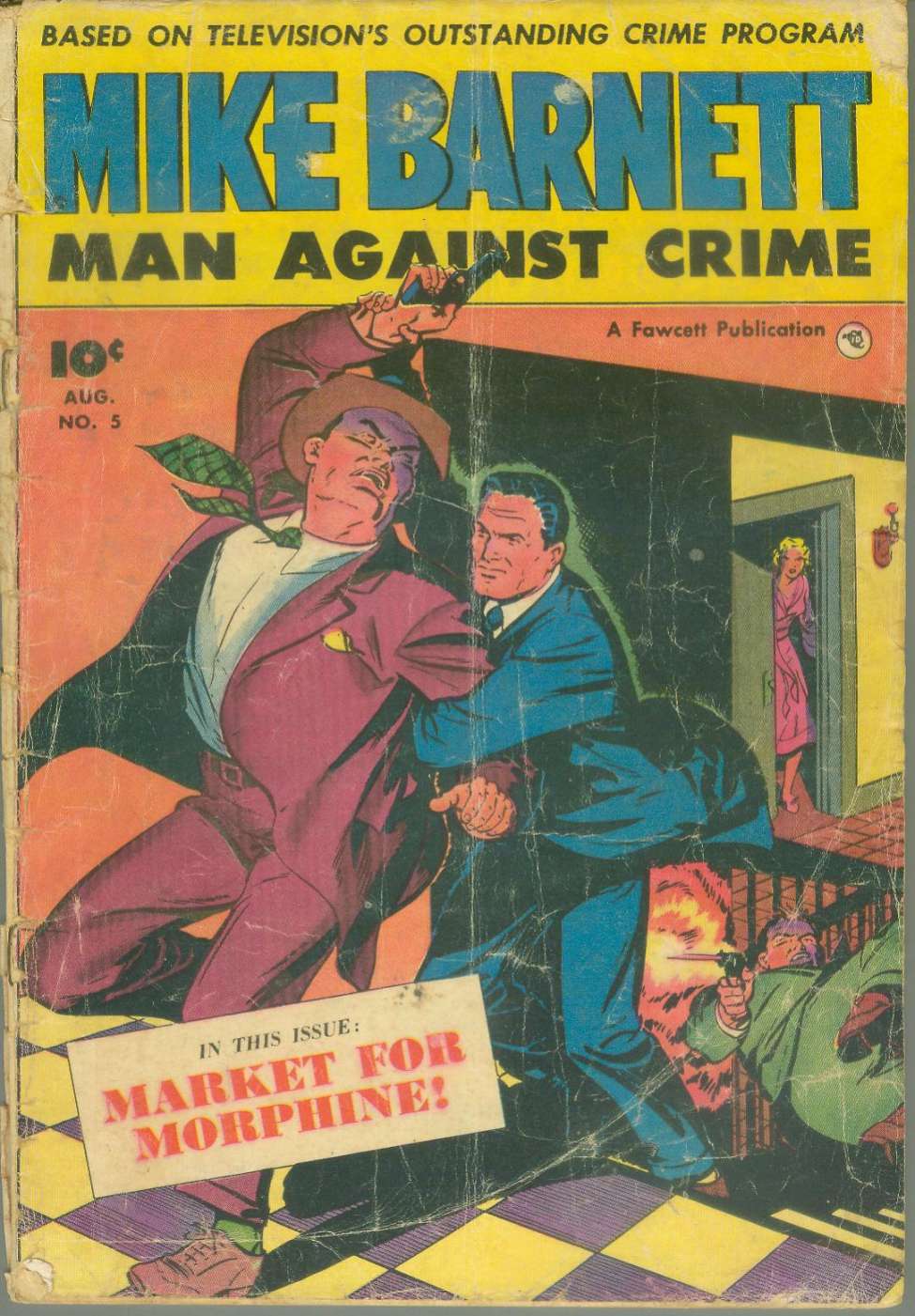 Comic Book Cover For Mike Barnett Man Against Crime 5