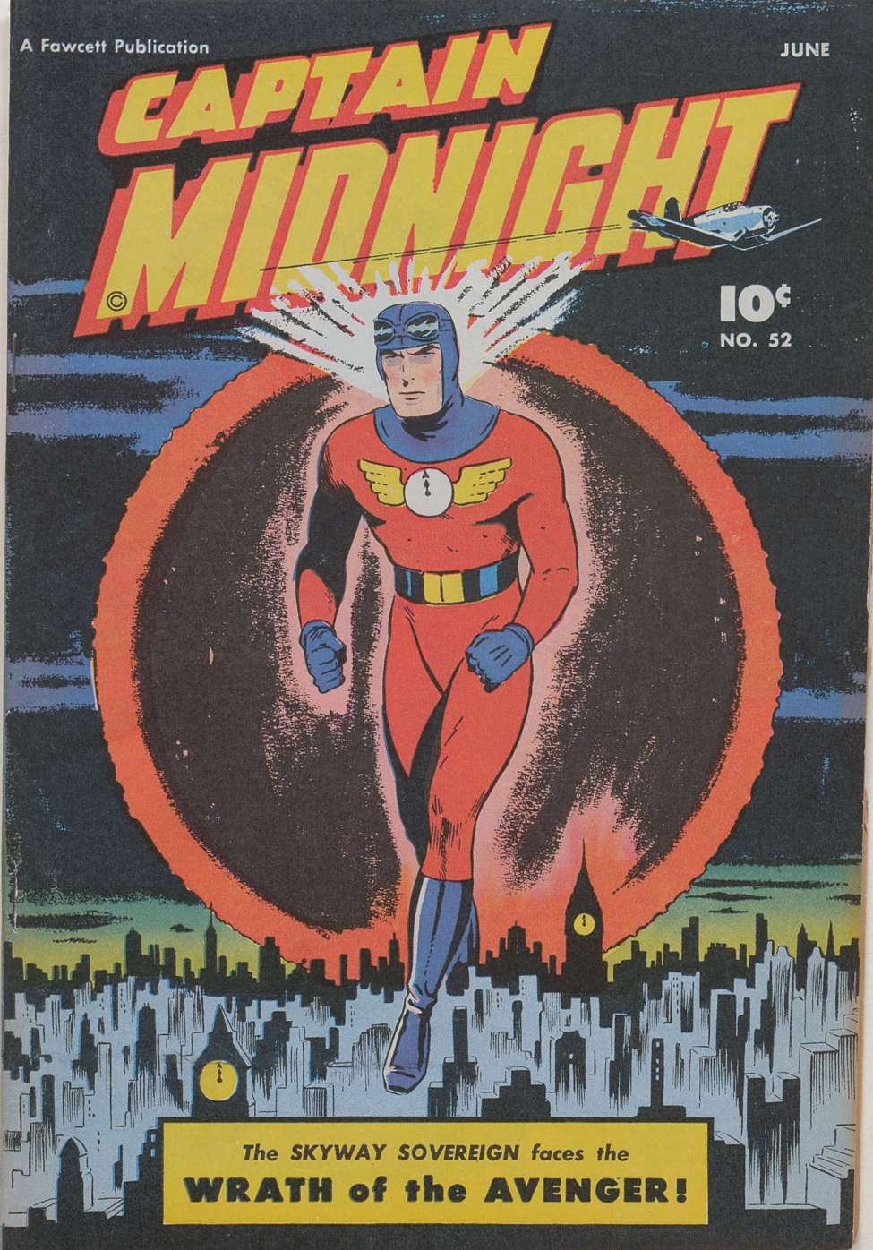 Book Cover For Captain Midnight 52