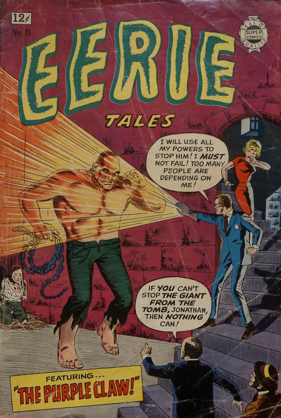 Book Cover For Eerie Tales 11