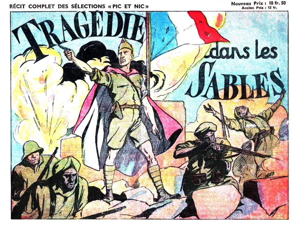 Comic Book Cover For Les Sélections Pic et Nic - Tragédie dans les Sables