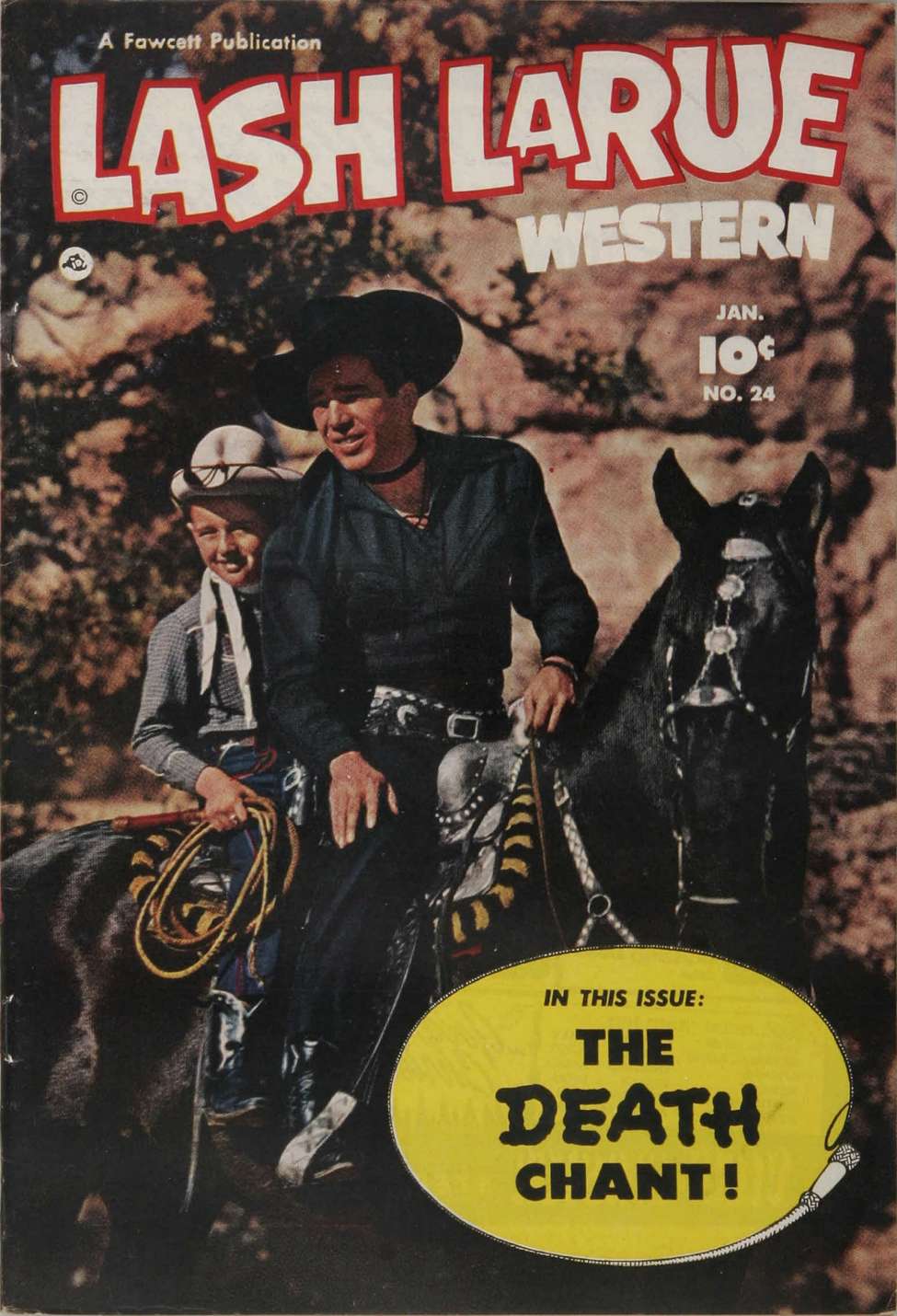 Book Cover For Lash LaRue Western 24
