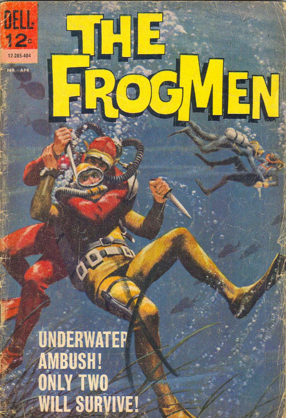 Book Cover For Frogmen 8