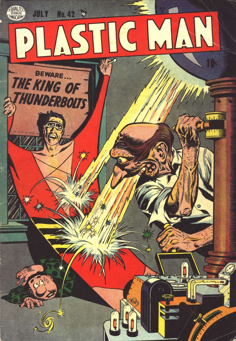 Comic Book Cover For Plastic Man 42