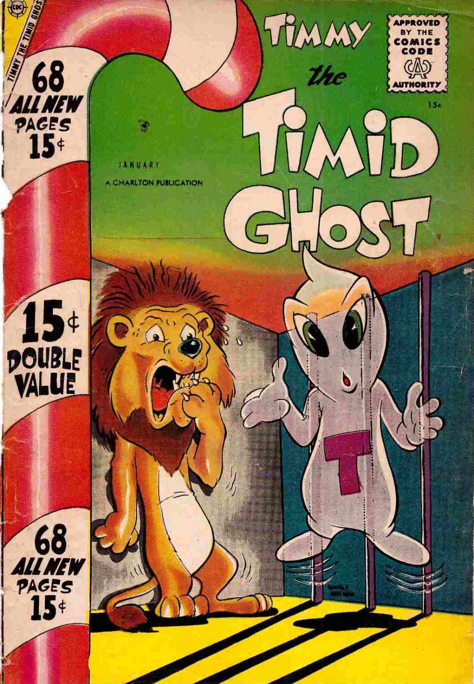 Book Cover For Timmy the Timid Ghost 10
