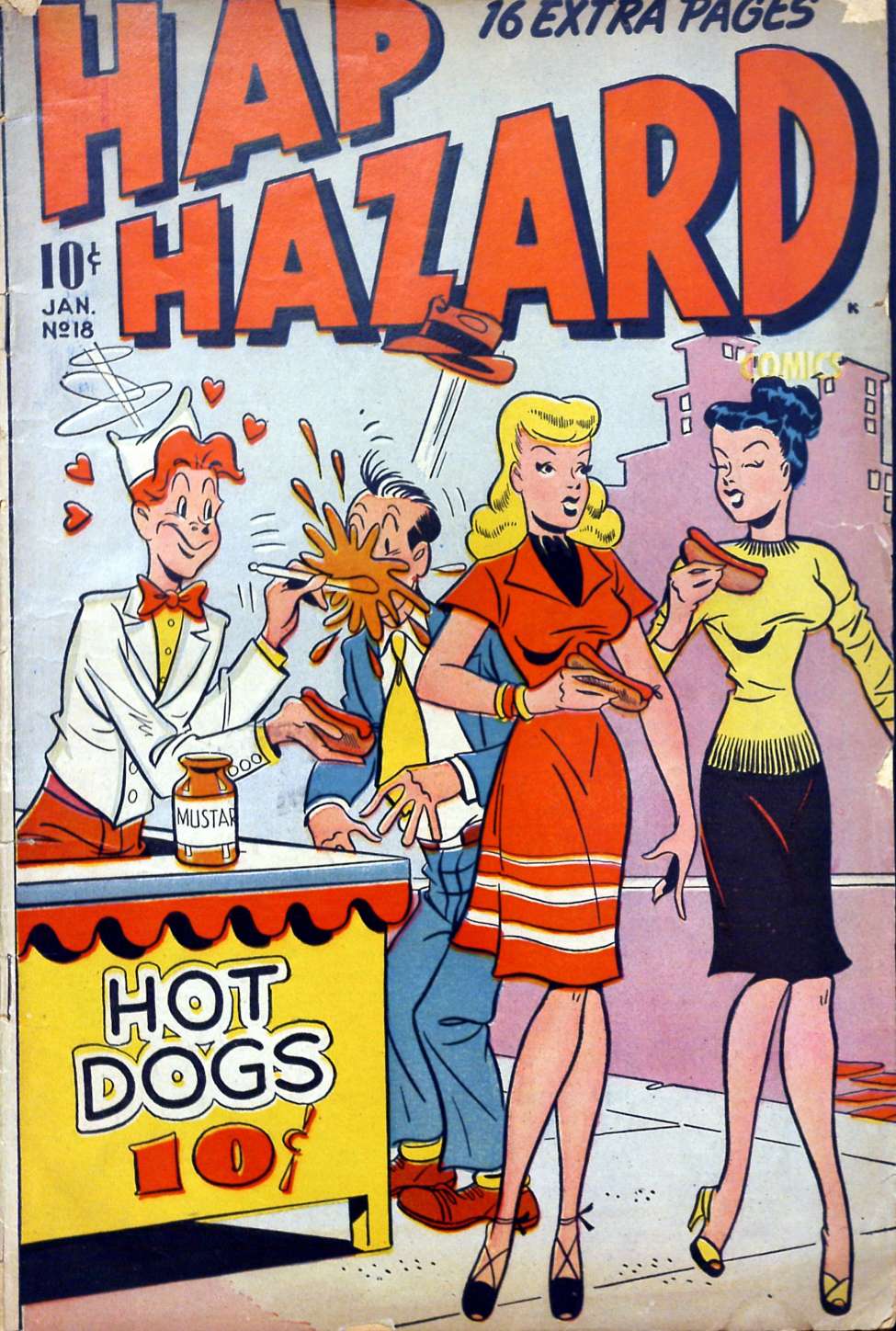 Book Cover For Hap Hazard Comics 18